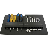Panneau porte-outils de petite taille pour coffre &agrave; outils mobile Distribution Jean Lapalme