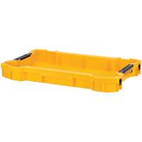 ToughSystem&reg; Shallow Tool Tray, 18-2/5" x 12" x 2-1/3", Yellow Distribution Jean Lapalme