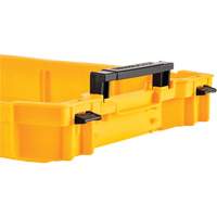 ToughSystem&reg; Shallow Tool Tray, 18-2/5" x 12" x 2-1/3", Yellow Distribution Jean Lapalme