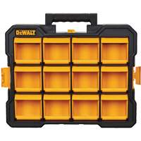 Organisateur Flip-Bin, 3-7/8" la x 17-3/4" p x 13-7/8" h, Noir/Jaune Distribution Jean Lapalme