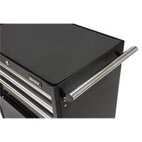 Industrial Tool Cart, 3 Drawers, 29-4/5" W x 21-1/5" D x 38-4/5" H, Black Distribution Jean Lapalme