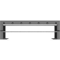 Support de bobine de fil pour bacs & tiroirs, Ajout, 33-3/4" la x 9-5/16" p x 10-5/8" h Distribution Jean Lapalme