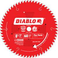 Lames de scie pour entrepreneur - Lames de scie finition fine, 8-1/2", 60 dents, Pour Bois Distribution Jean Lapalme