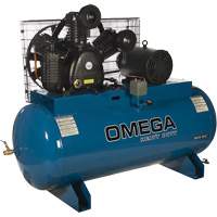 Industrial Series Air Compressors - Horizontal Compressors - Two Stage, 66.6 Gal. (80 US Gal) Distribution Jean Lapalme