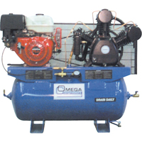 Industrial Series Air Compressors - Engine Compressors, 25 Gal. (30 US Gal) Distribution Jean Lapalme