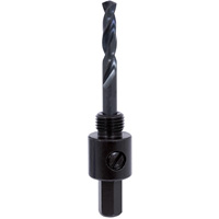 Mandrin pour scie-cloche &agrave; tige triangulaire, 9/16" - 1-3/16", 3/8" Tige Distribution Jean Lapalme