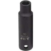Socket, Impact, 10 mm, 1/2" Drive, 6 Points, Deep Distribution Jean Lapalme