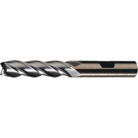 HGC-4C Finishing End Mill, 1/2"/0.5" Dia., 4"/101.6 mm L, 4 Flutes, 1/2"/12.7 mm Shank, High Speed Cobalt Distribution Jean Lapalme