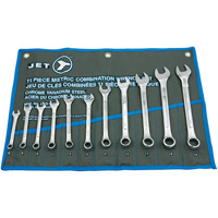 Raised Panel Combination Wrench Set, Combination, 11 Pieces, Metric Distribution Jean Lapalme