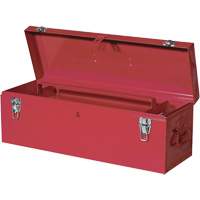 TB26 Boîte en acier pour outils manuels, 8-3/4" P x 26" la x 9-3/8" h, Rouge Distribution Jean Lapalme
