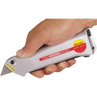 Couteau Hidden Edge, 19 mm, Acier, Prise en Aluminium Distribution Jean Lapalme