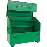 Coffre de chantier, 60" la x 30" p x 48" h, Vert Distribution Jean Lapalme
