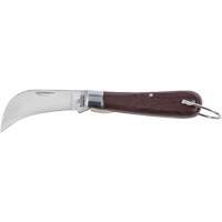 Pocket Knife with Hawkbill Slitting Blade, 2-5/8" Blade, Carbon Steel Blade, Plastic Handle Distribution Jean Lapalme