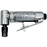 Petite rectifieuse &agrave; t&ecirc;te angulaire sur 90° MDG90 0,3 CV, Collet 1/4", 18000 Tr/min Distribution Jean Lapalme
