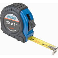 Ruban &agrave; mesurer, 1" x 30', Marques de goujon po/pi Distribution Jean Lapalme