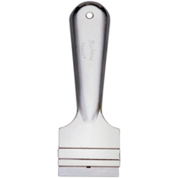 Grattoirs &agrave; lame de rasoir, Lame Acier &agrave; haute teneur en carbone, Largeur 1-1/2", Manche M&eacute;tal Distribution Jean Lapalme