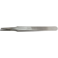 Tweezers - Flat Round Tips, Straight - 4.75" (120 mm) Distribution Jean Lapalme