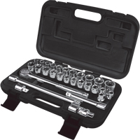 SAE/Metric Socket Set, 29 Pcs, 1/2" Drive Size Distribution Jean Lapalme