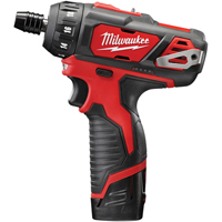 Ensemble tournevis hexagonaux &agrave; 2 vitesses M12, 1/4", 12 V, 275 lb-po couple max., Lithium-ion bloc-pile Distribution Jean Lapalme