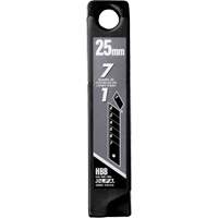 Lames de rechange noires tr&egrave;s aiguis&eacute;es, Style Cassable Distribution Jean Lapalme