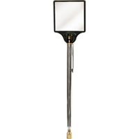 Inspection Magnetic Mirror, Square, 2" L x 2" W, Telescopic Distribution Jean Lapalme