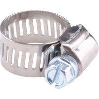 Reusable Zinc Plated Stainless Steel Clamp, Min Dia. 5/16", Max Dia. 7/8" Distribution Jean Lapalme
