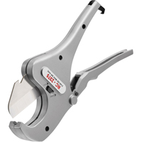 Ratchet Action Plastic Pipe & Tubing Cutter #RC-2375, 1/8" - 2-3/8" Capacity Distribution Jean Lapalme