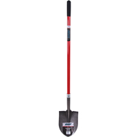 Pelle ronde robuste, Lame Acier au carbone, Fibre de verre, Manche Droit Distribution Jean Lapalme