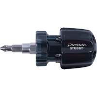 Stubby Multi-Bit Screwdrivers, 1-3/10" L Distribution Jean Lapalme