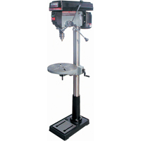 Perceuses &agrave; colonne de plancher, 17", Mandrin 5/8", 3400 tr/min Distribution Jean Lapalme