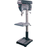 Perceuses &agrave; colonne de plancher, 22", Mandrin 3/4", 4200 tr/min Distribution Jean Lapalme