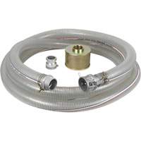 Reinforced Suction Hose Kit for Water Pump, 2" x 300" Distribution Jean Lapalme