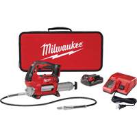 Ensemble de pistolet graisseur sans fil &agrave; deux vitesses M18, Lithium-ion, 18 V Distribution Jean Lapalme
