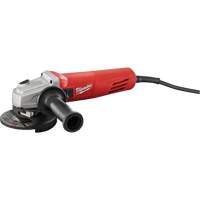 Petite meuleuse dangle avec interrupteur &agrave; glissi&egrave;re avec verrou, 4-1/2", 120 V, 11 A, 11000 Tr/min Distribution Jean Lapalme
