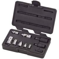 10-Piece 1/4", 3/8" & 1/2" Drive Universal Joint and Adapter Set Distribution Jean Lapalme