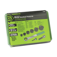 Knockout Kit with Ratchet and SlugBuster&reg; Punches Distribution Jean Lapalme