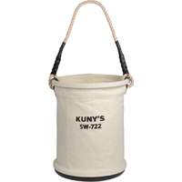 Heavy-Duty Buckets, 11" L x 11" W x 16" H, Canvas, Beige Distribution Jean Lapalme