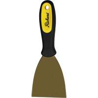 Stiff Wall Scrapers, Brass Blade, 3" Wide, Plastic Handle Distribution Jean Lapalme