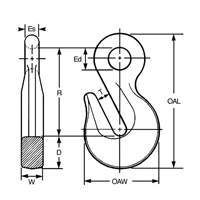 Cam-Alloy&reg; Eye Grab Hook Distribution Jean Lapalme