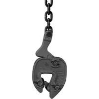 GX Plate Clamp with Chain Connector, 1000 lbs. (0.5 tons), 1/16" - 5/16" Jaw Opening Distribution Jean Lapalme