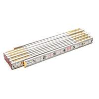 R&egrave;gle en bois pliante, 6' lo, Bois, Graduations de 1/6" Distribution Jean Lapalme