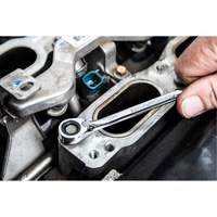 72-Tooth 12 Point Reversible Ratcheting SAE Wrench Set, Combination, 13 Pieces, Imperial Distribution Jean Lapalme