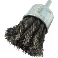 Knotted Wire End Brushes, 1" Dia., 0.014" Wire Dia., 1/4" Shank Distribution Jean Lapalme