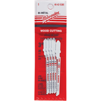 Lame de scie sauteuse, Bim&eacute;tal, Tige en T, 3" lo, 20 dents par pouce Distribution Jean Lapalme