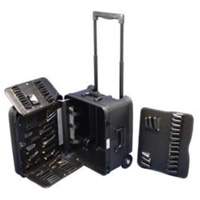 2-Wheel Service Tool Kit, 16-3/4" W x 13-1/2" D x 20" H, Black Distribution Jean Lapalme