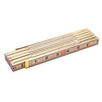 R&egrave;gle pliante, 6' lo, Bois, Graduations de 1/16" Distribution Jean Lapalme