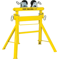 Pro Roll Pipe Stand, 1000 lbs. Load Capacity, 36" Pipe Capacity Distribution Jean Lapalme