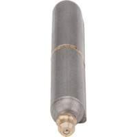 Weld-On Hinge, 0.512" Dia. x 3.15" L, Mild Steel w/Fixed Steel Pin Distribution Jean Lapalme