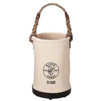Straight-Wall Bucket, 14" H, Canvas, Beige Distribution Jean Lapalme
