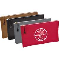 4-Pack Zipper Tool Pouches, Tool Holder, Canvas, 1 Pockets Distribution Jean Lapalme